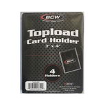 BCW Toploader 35 pts (4)  BCW
