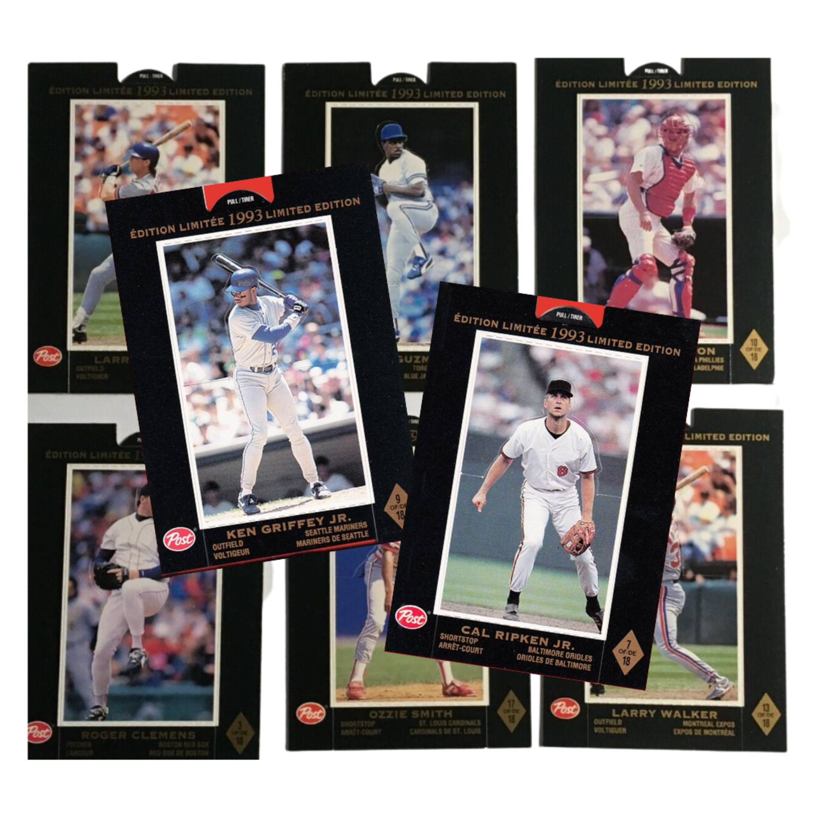 Baseball Baseball - Complete Set - 1993 Post Canadian (1-18)