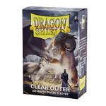 Accessoires Sleeves Dragon Shield Outer (100) - Matte Clear