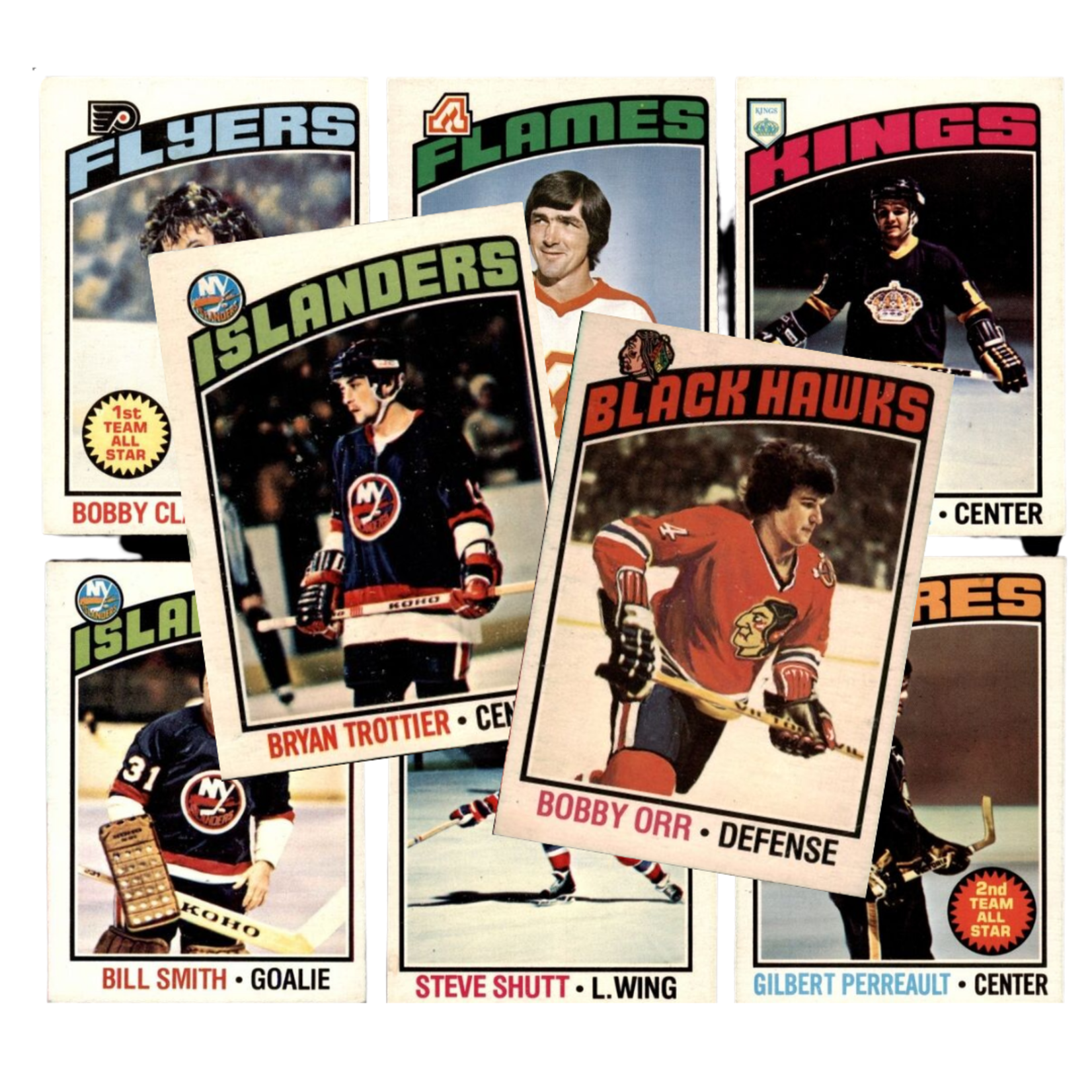 Hockey - Complete Set - 1976-77 O-pee-Chee (1-396) (1 CL Marked)