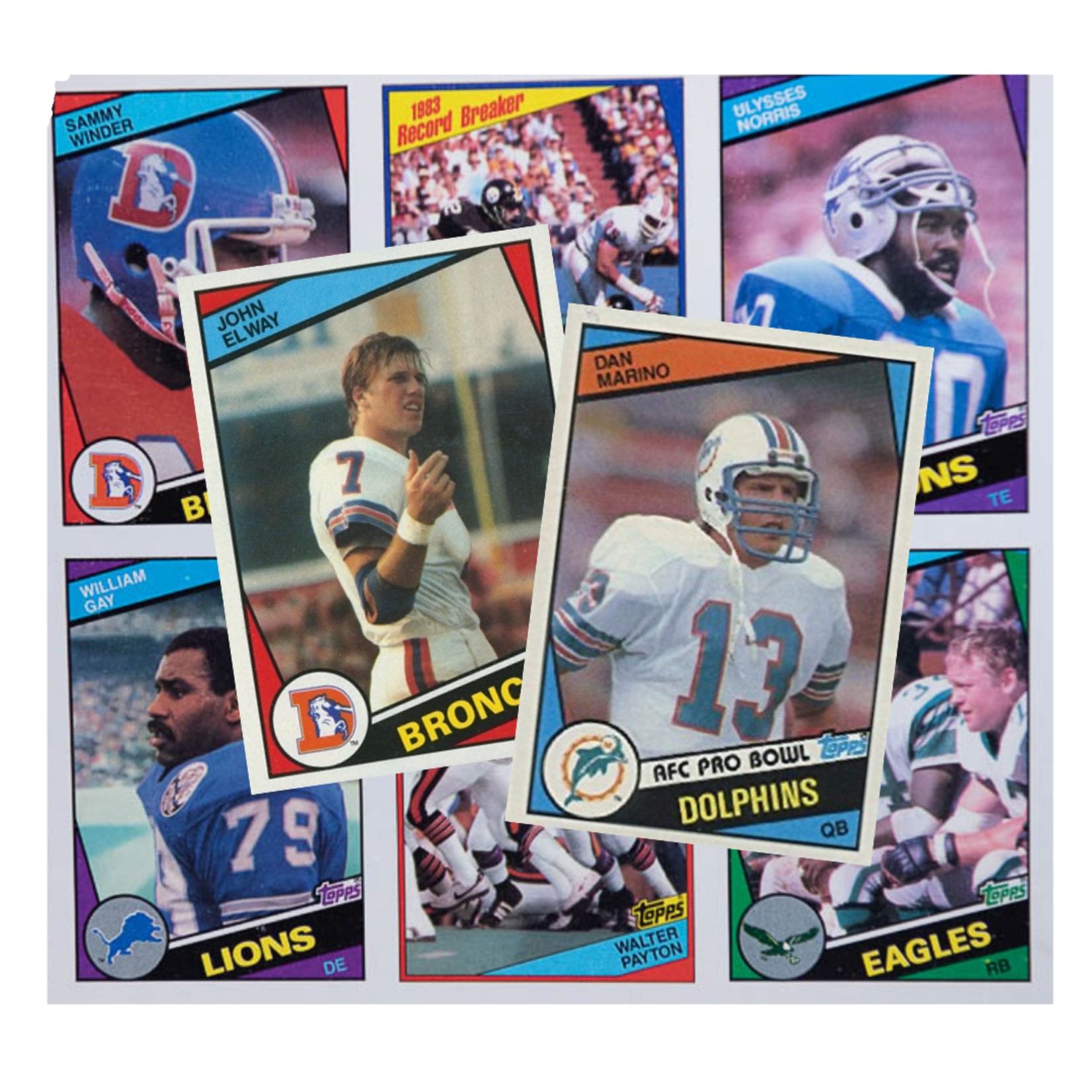 Football Football - Complete Set - 1984 Topps (1-396)