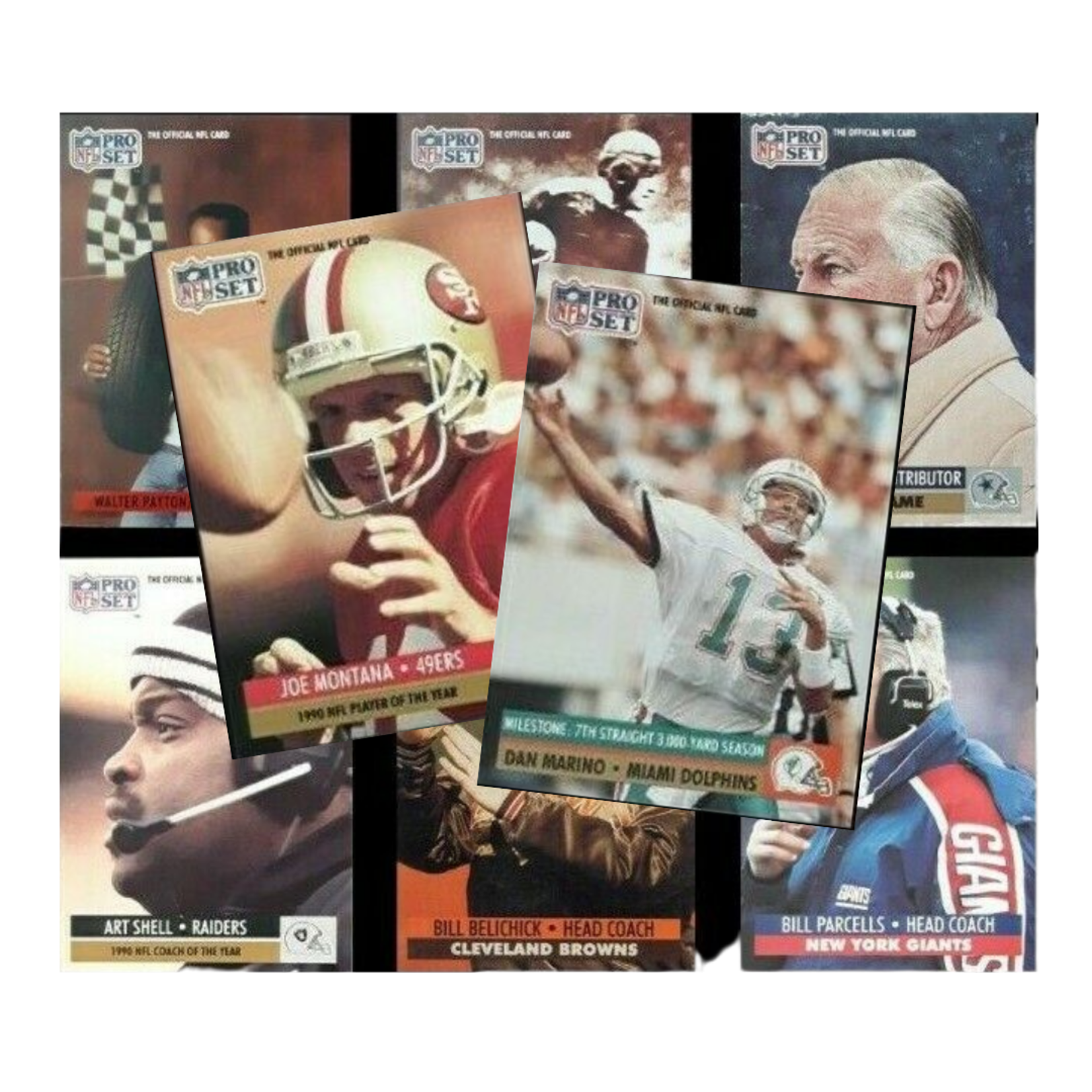 Football - Complete Set - 1991 Pro Set Series 1 (1-405)