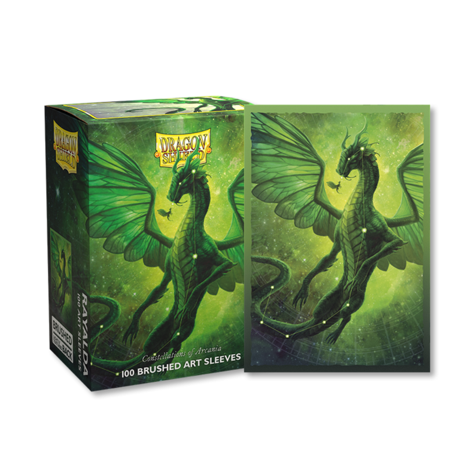 Accessoires Sleeves Dragon Shield (100) - Constellations Rayalda