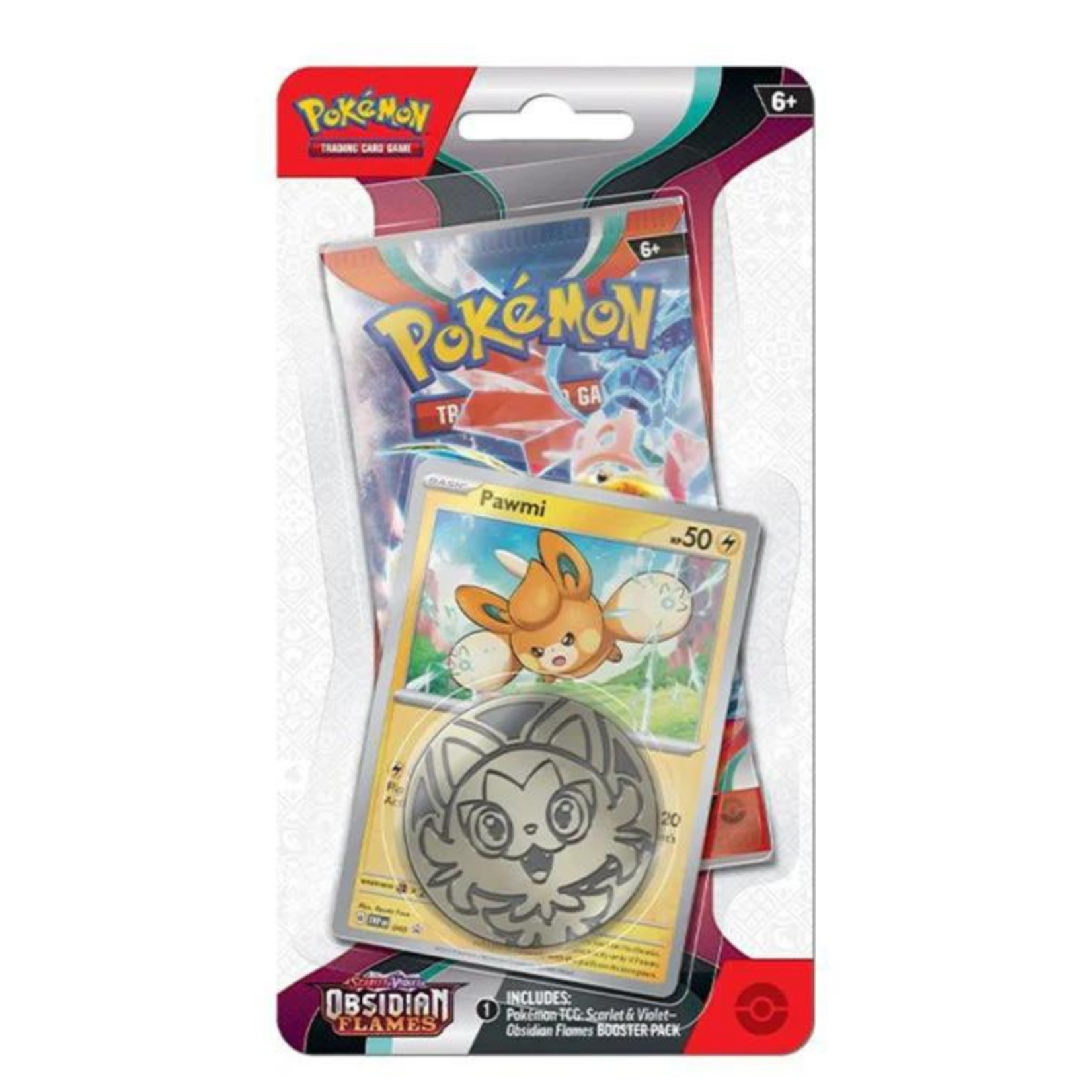Pokemon SV03 - Obsidian Flames - Checklane Booster - Pawmi