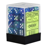 Accessoires Kit de Dés Chessex Festive Waterlily/White 36d6