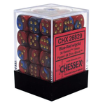 Chessex Kit de Dés Chessex Gemini Blue-Red/Gold 36d6