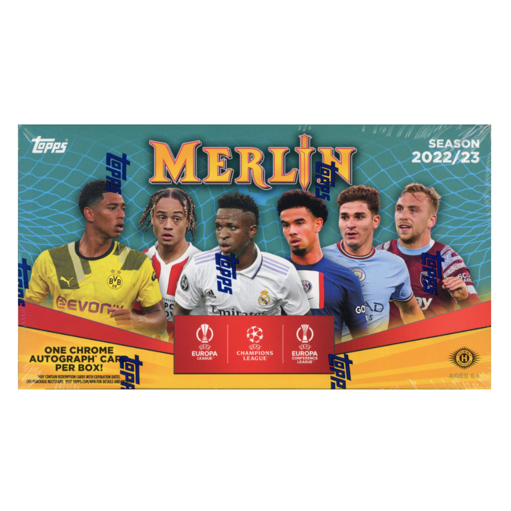 Topps Soccer 2023 UEFA Merlin - Hobby Box