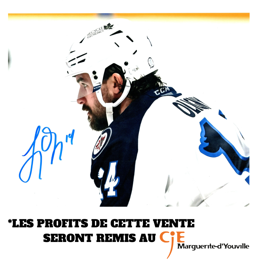 Photo Autographiée 8x10 - Jimmy Oligny (CJE)