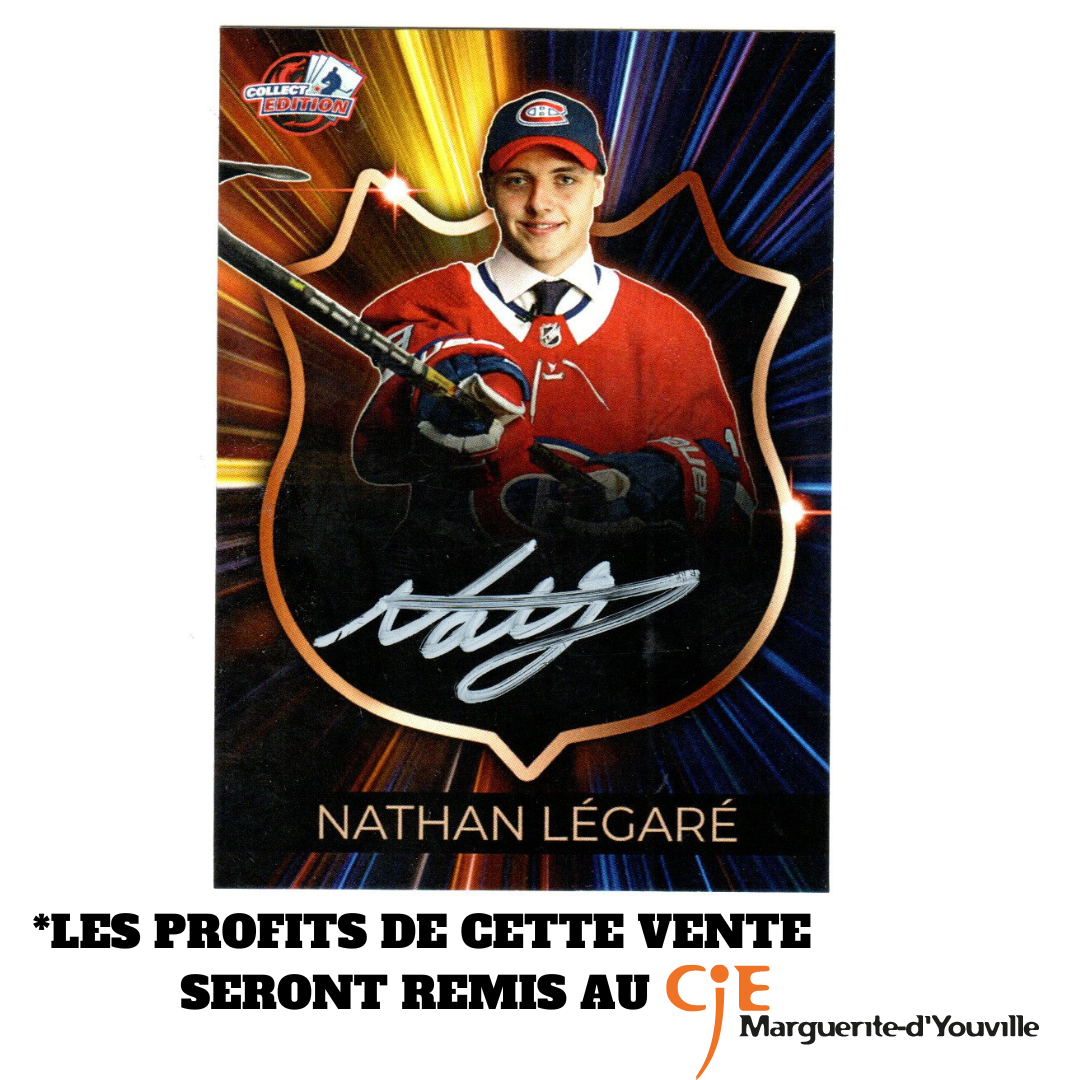 Carte Collect-Edition Autographiée - Nathan Légaré (CJE)