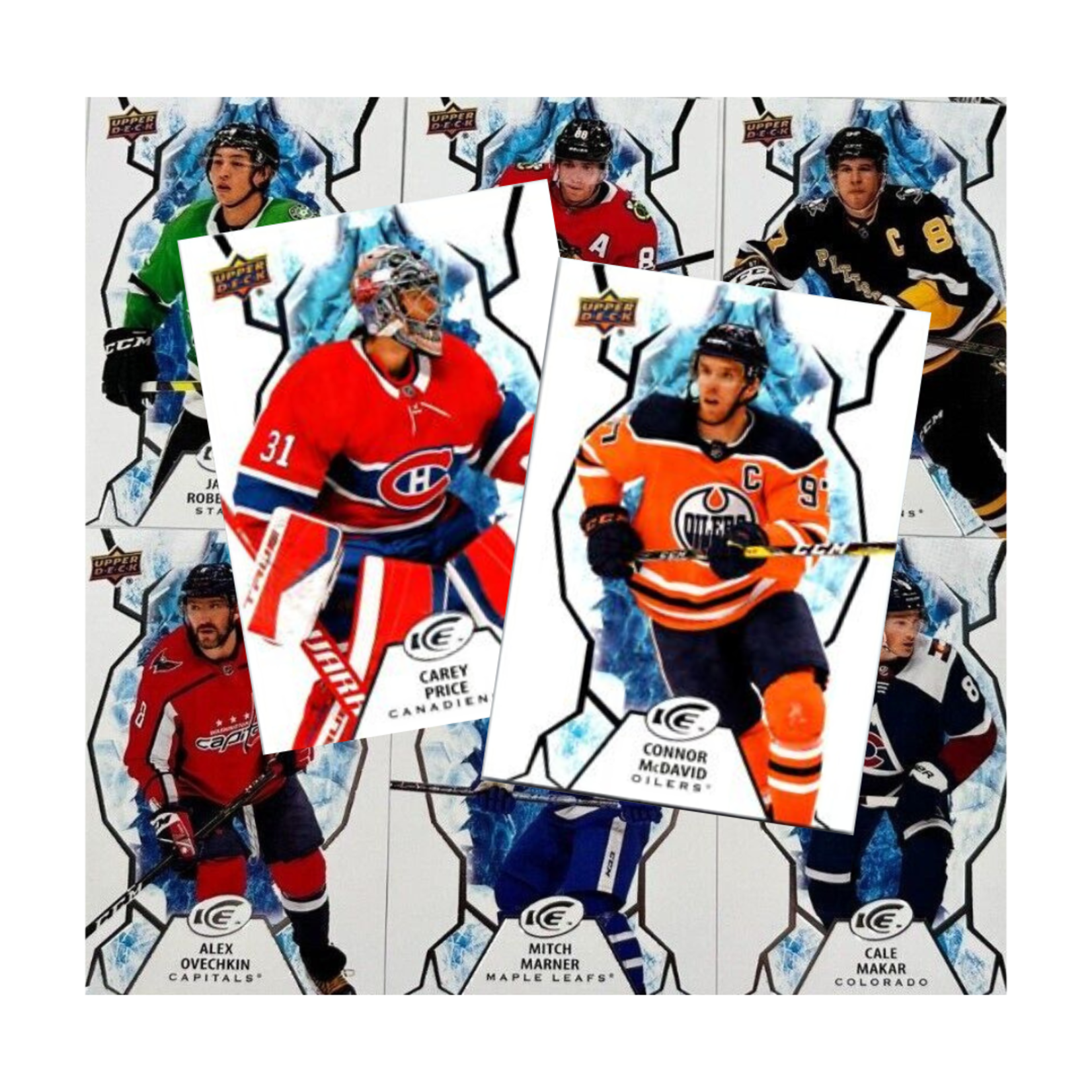 Hockey - Complete Set - 2021-22 Upper Deck Ice (1-100)