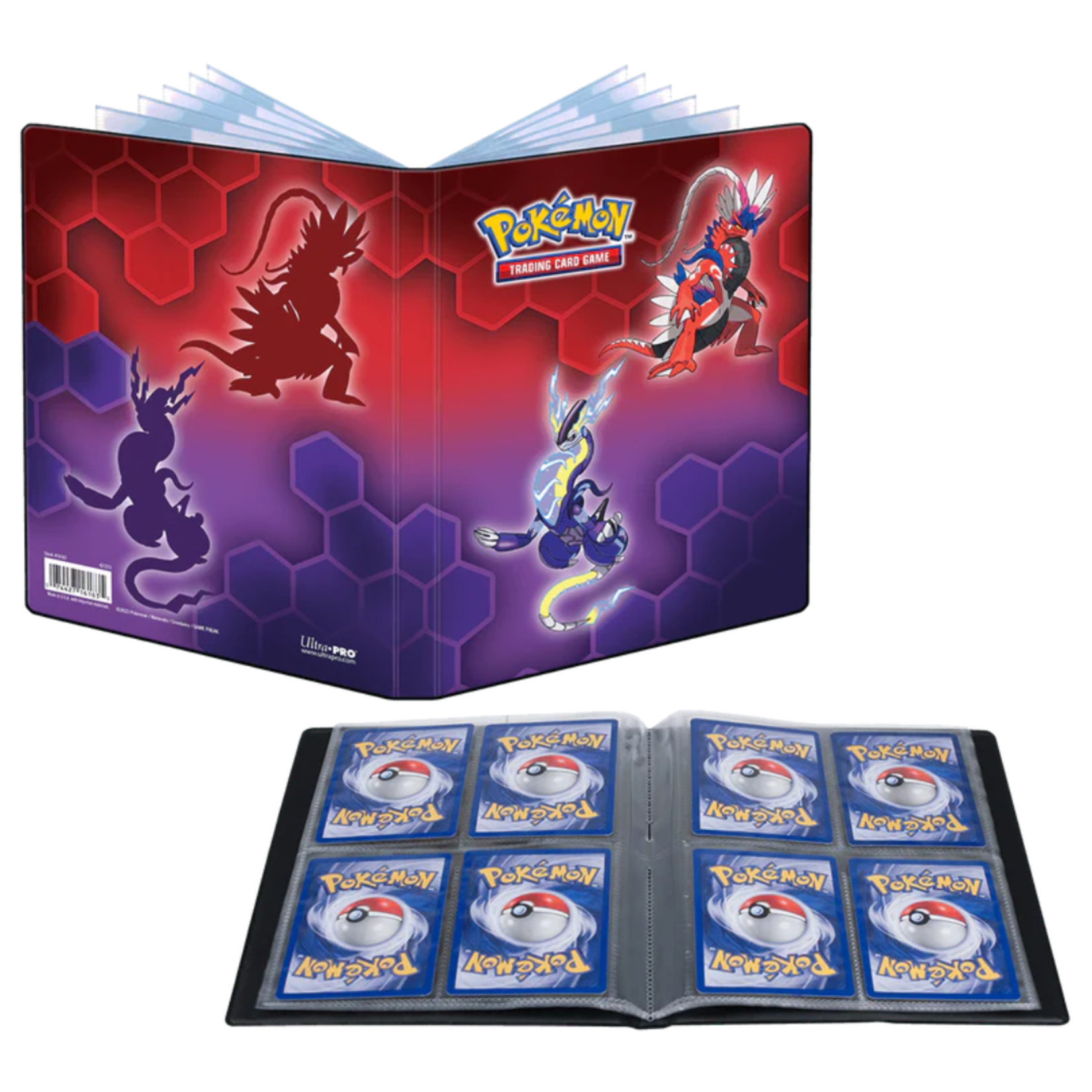 Accessoires Portfolio Pokemon 4-Pocket 40 - Koraidon/Miraidon