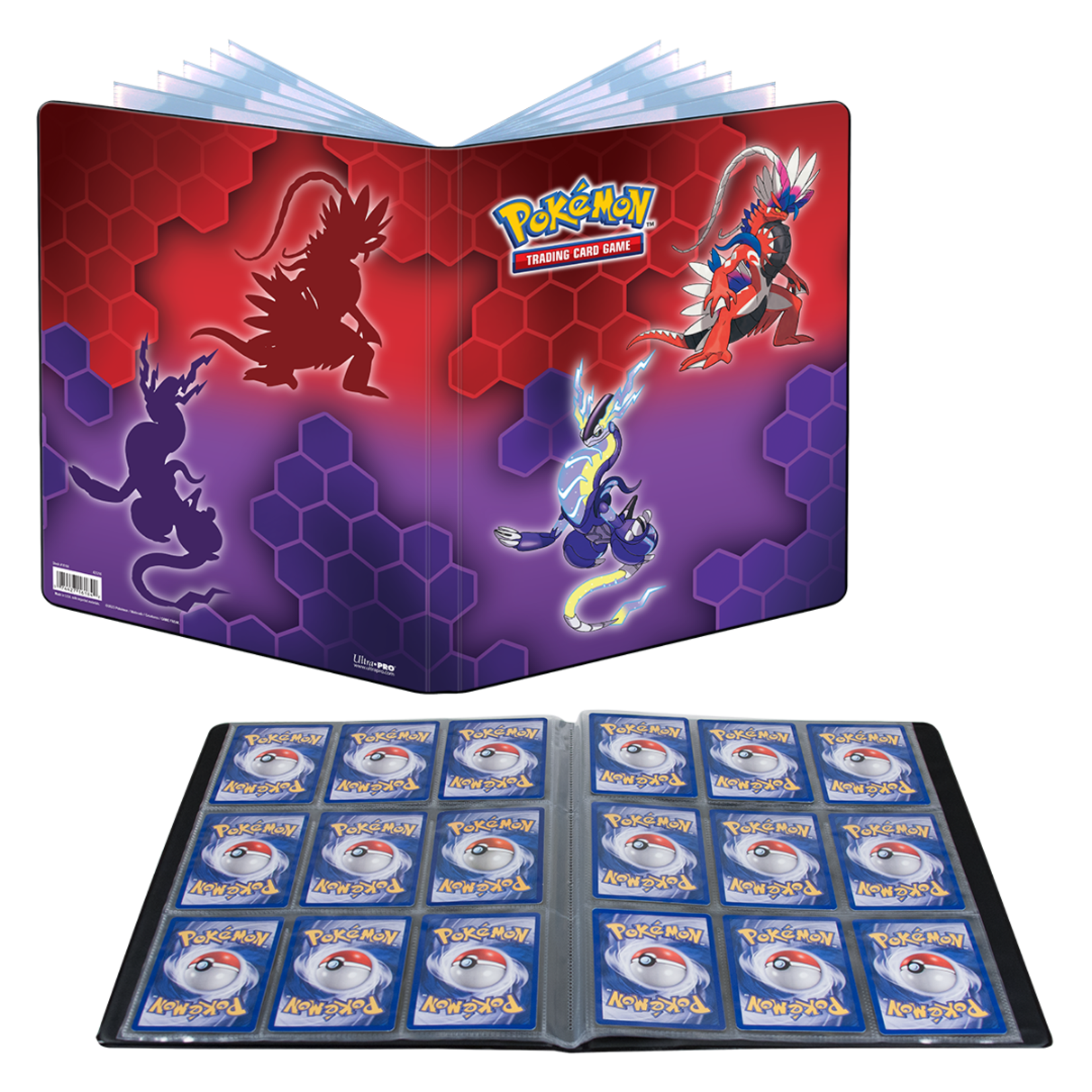 Accessoires Portfolio Pokemon 9-Pocket 180 - Koraidon/Miraidon
