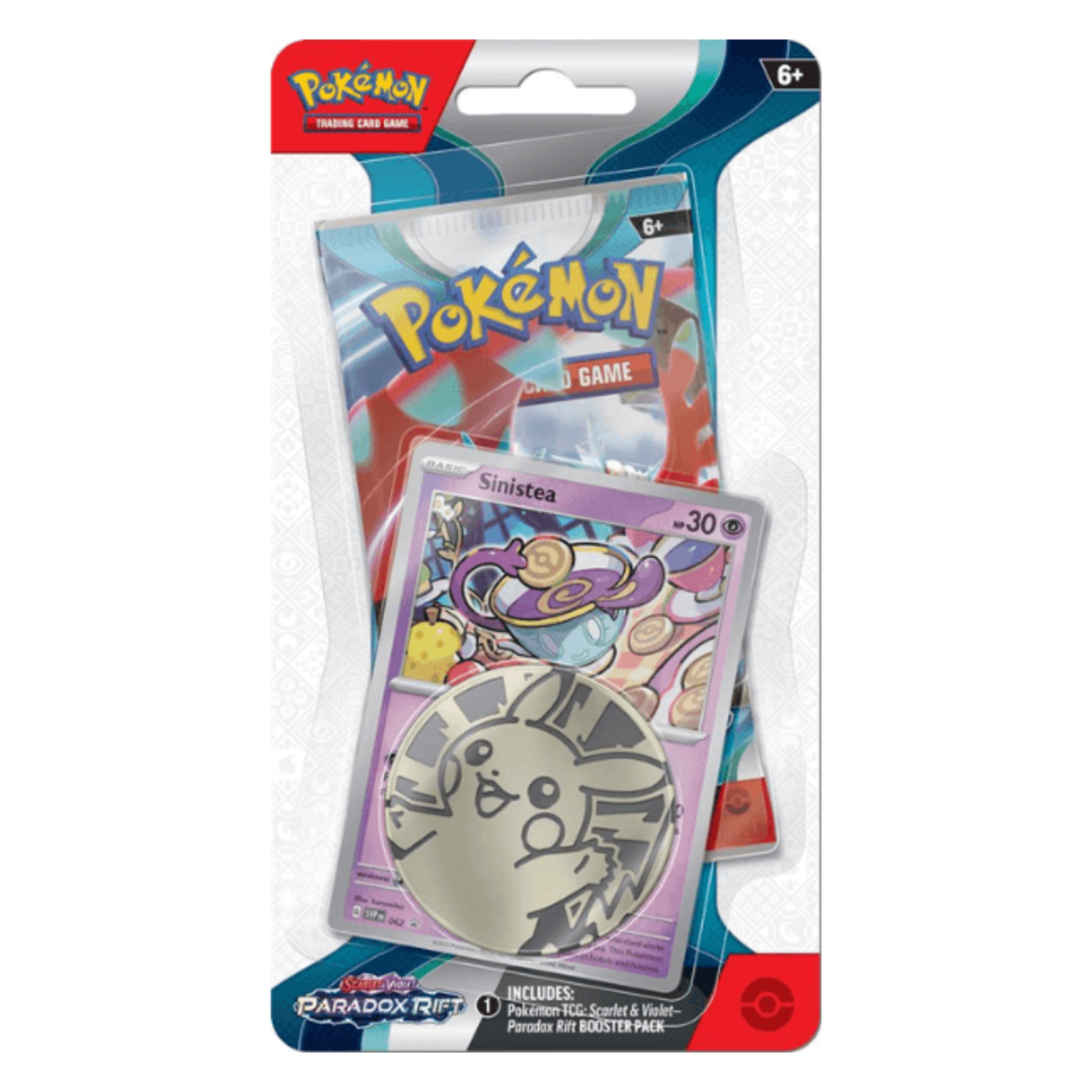 Pokemon SV04 - Paradox Rift - Checklane Booster - Sinistea