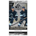 Upper Deck Hockey 2022-23 SP Authentic - Hobby Pack