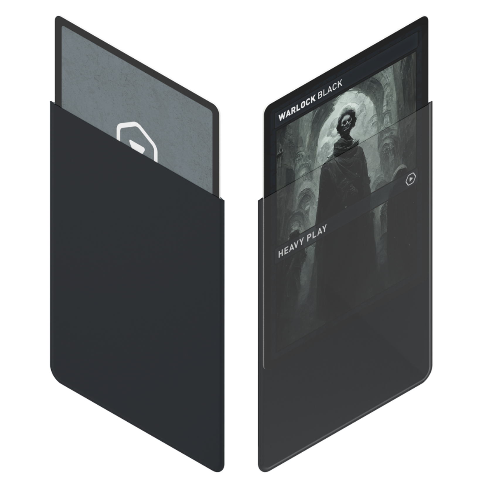 Accessoires Sleeves Curv (100) - Warlock Black
