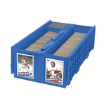 BCW Storage Box - Card Bin - Blue (2 Rows)