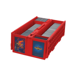 BCW Storage Box - Card Bin - Red (2 Rows)