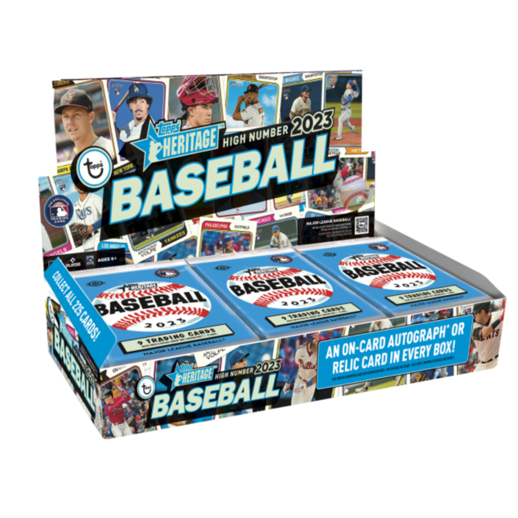 Topps Baseball 2023 Heritage High Number - Hobby Box