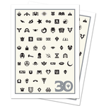 Accessoires Sleeves MTG (105) Apex - 30th Anniversary