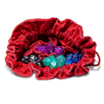 FanRoll Dice Bag Compartment - Dragon Storm Red