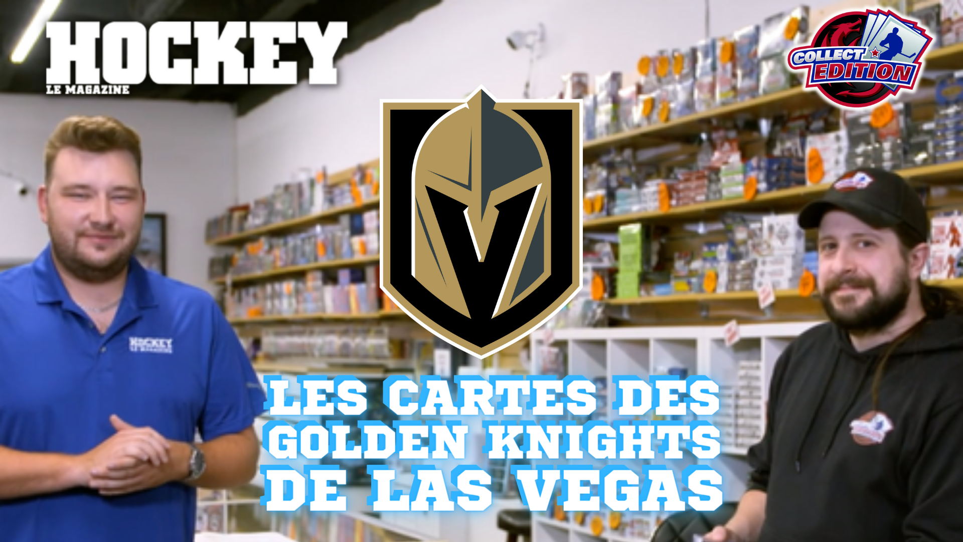 Quiz Hockey | Les cartes des Golden Knights de Vegas