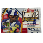 Topps Baseball 2024 Archives Signatures Series - Hobby Box