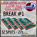 Les Breaks Live au Collect #1 (4x Parkhurst Champions Hobby - Team Random)