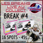 Les Breaks Live au Collect #4 (2x 2023-24 SP Game Used - Double Team Random)