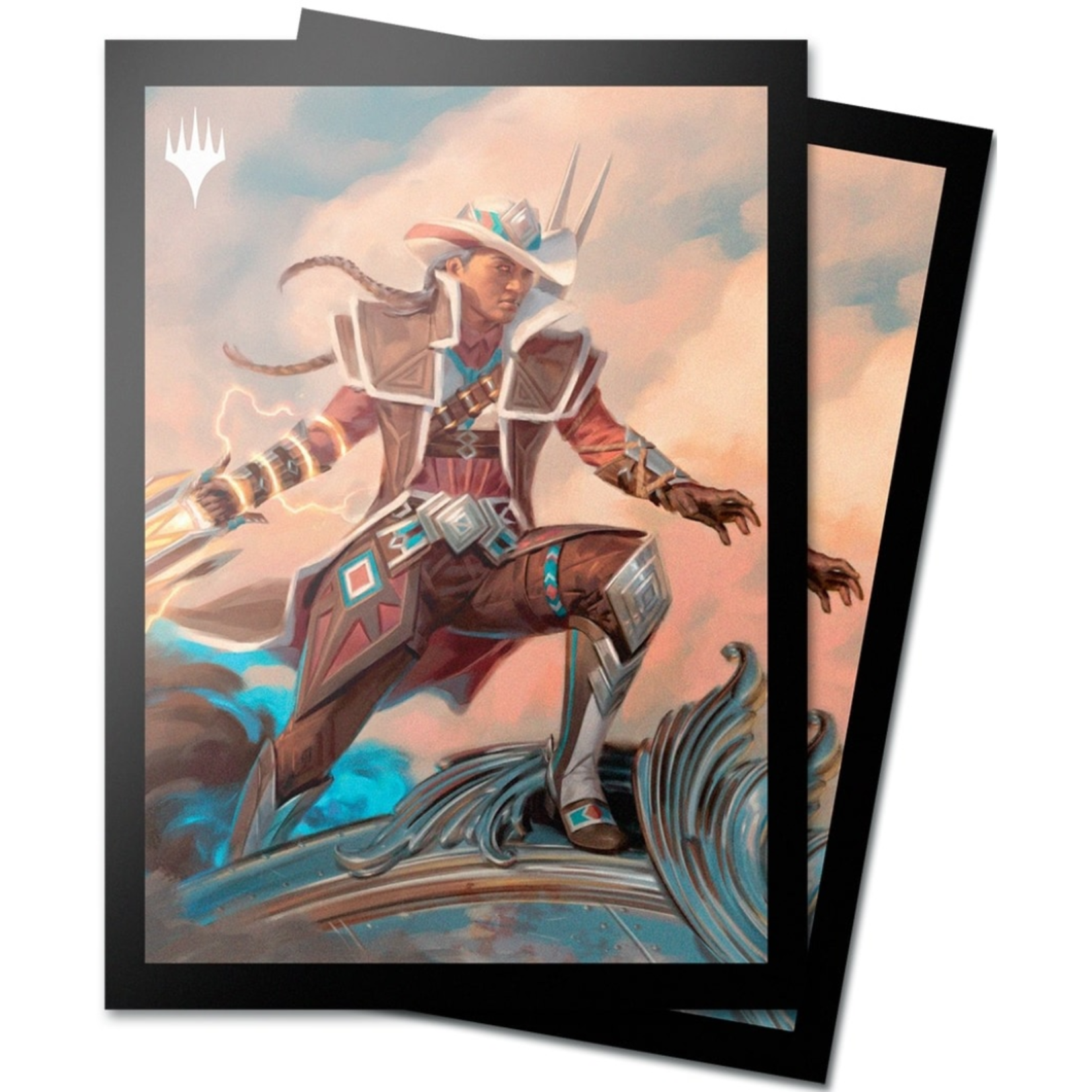 Accessoires Sleeves MTG (100) Outlaws Of Thunder Junction - Key Art 5