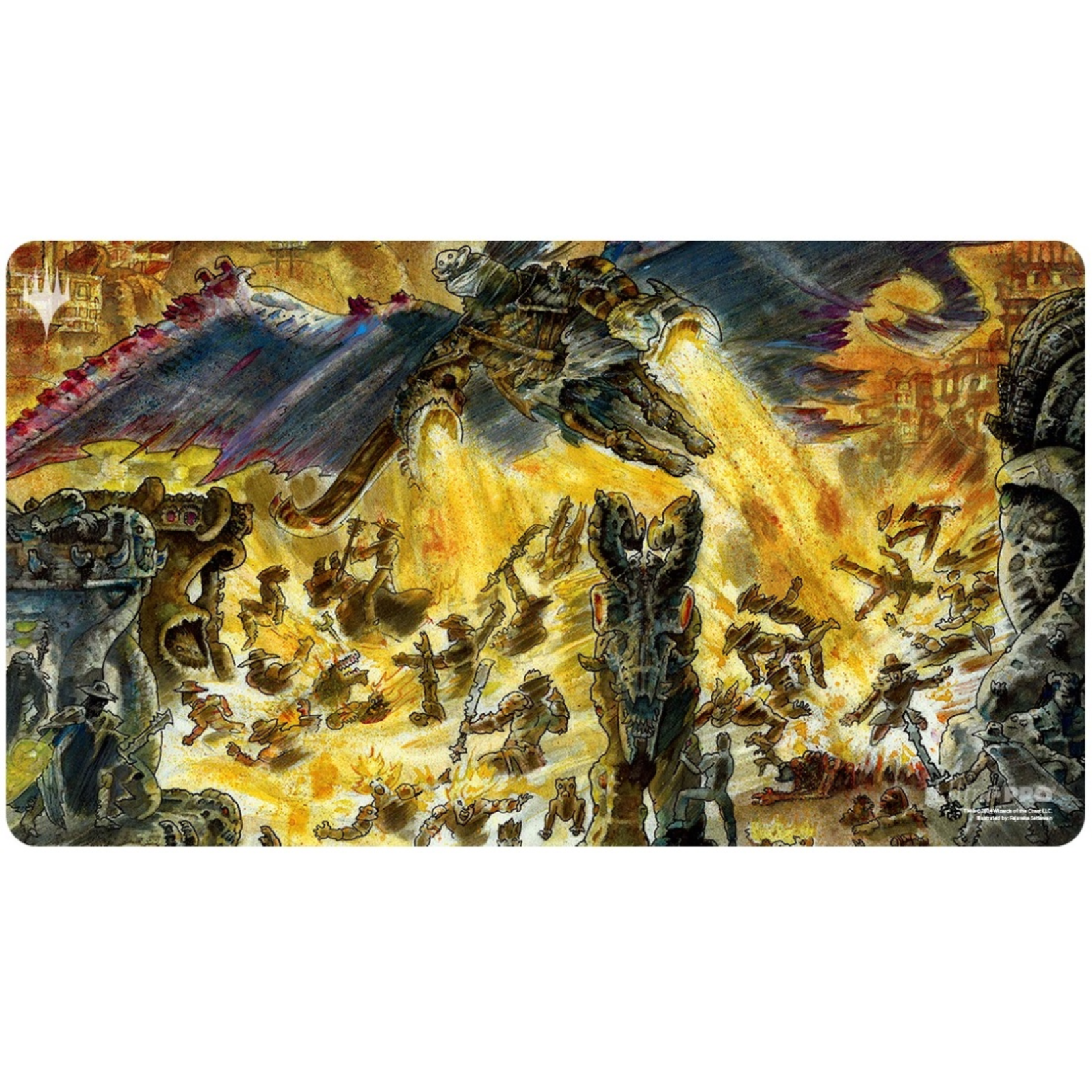 Accessoires Playmat MTG Outlaws Of Thunder Junction - Black