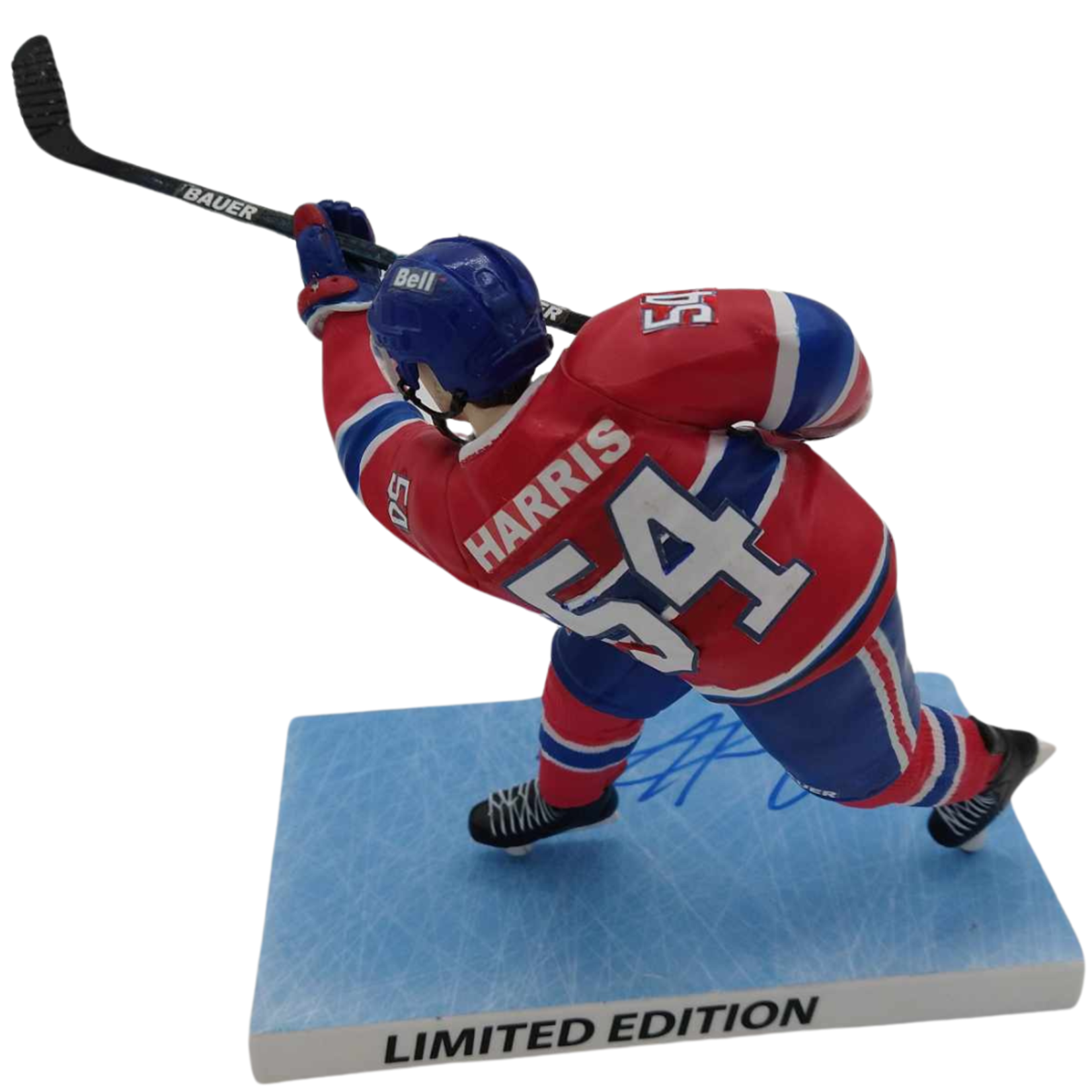 Figurine Hockey Custom 7" Autographiée - Jordan Harris - Modèle C