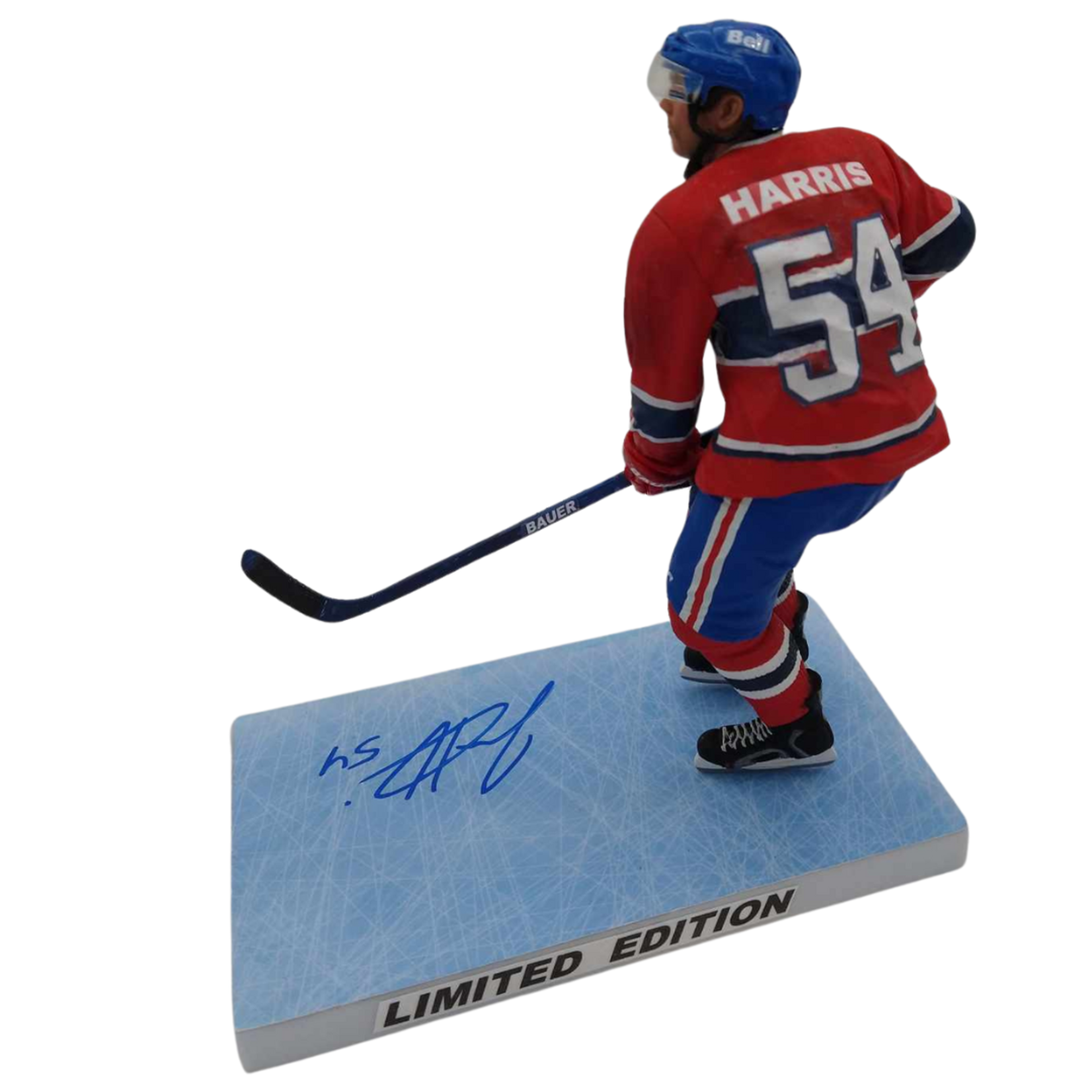 Figurine Hockey Custom 7" Autographiée - Jordan Harris - Modèle A