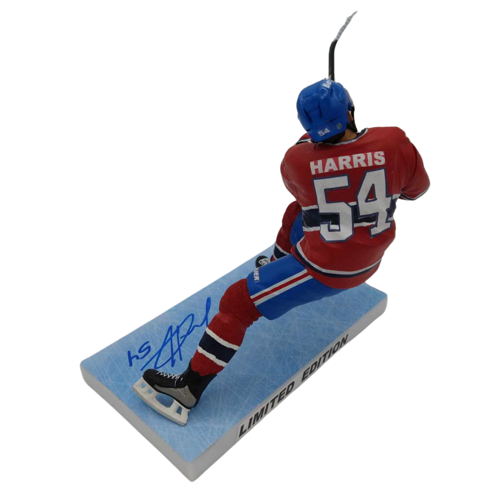 Figurine Hockey Custom 7" Autographiée - Jordan Harris - Modèle B
