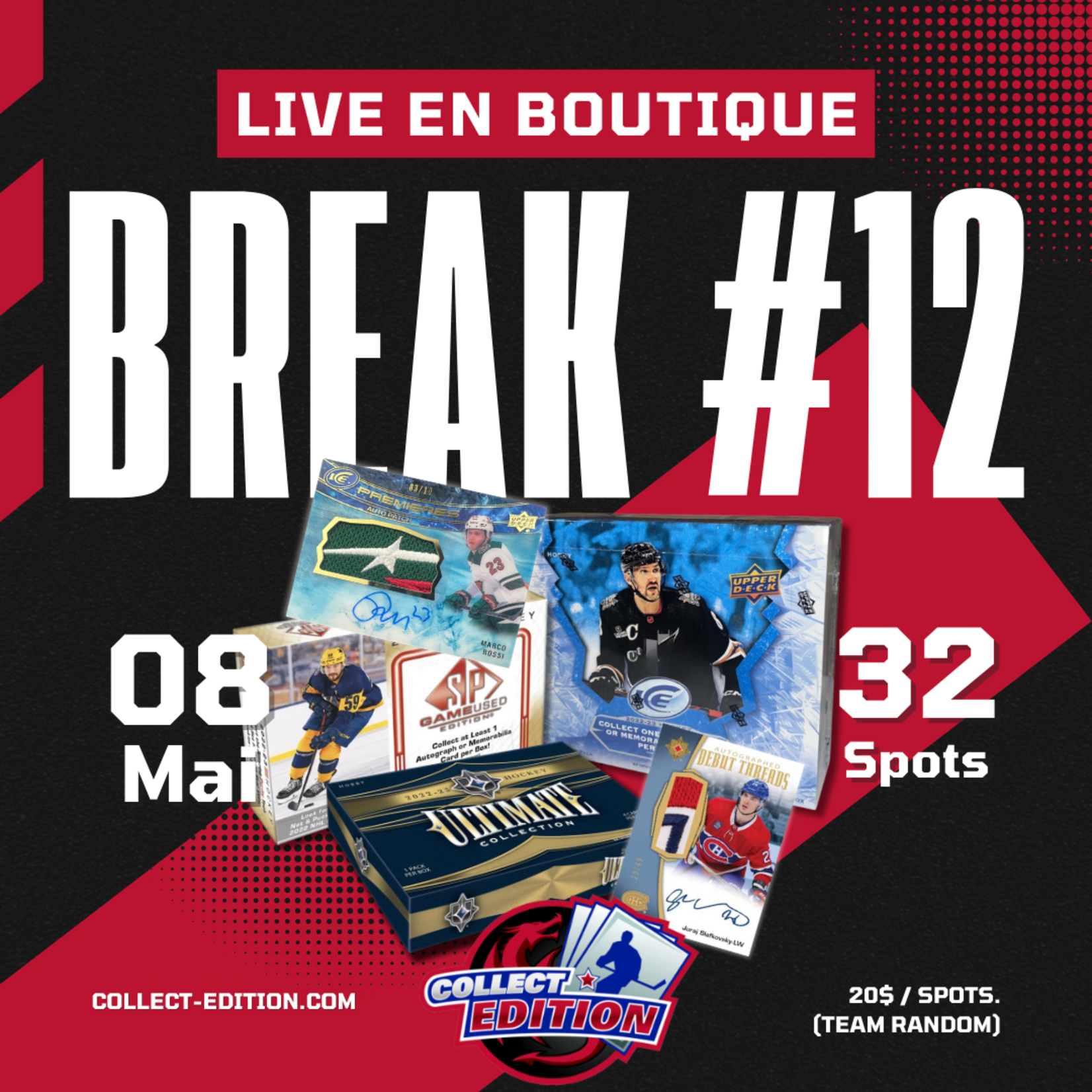 Les Breaks Live au Collect #12 (3 Box mixer - Double Team Random)
