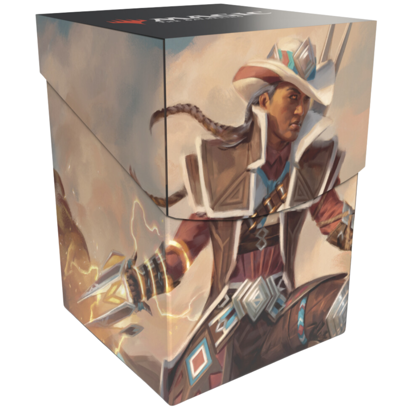 Accessoires Deck Box MTG (100+) Outlaws Of Thunder Junction - Key Art - 5
