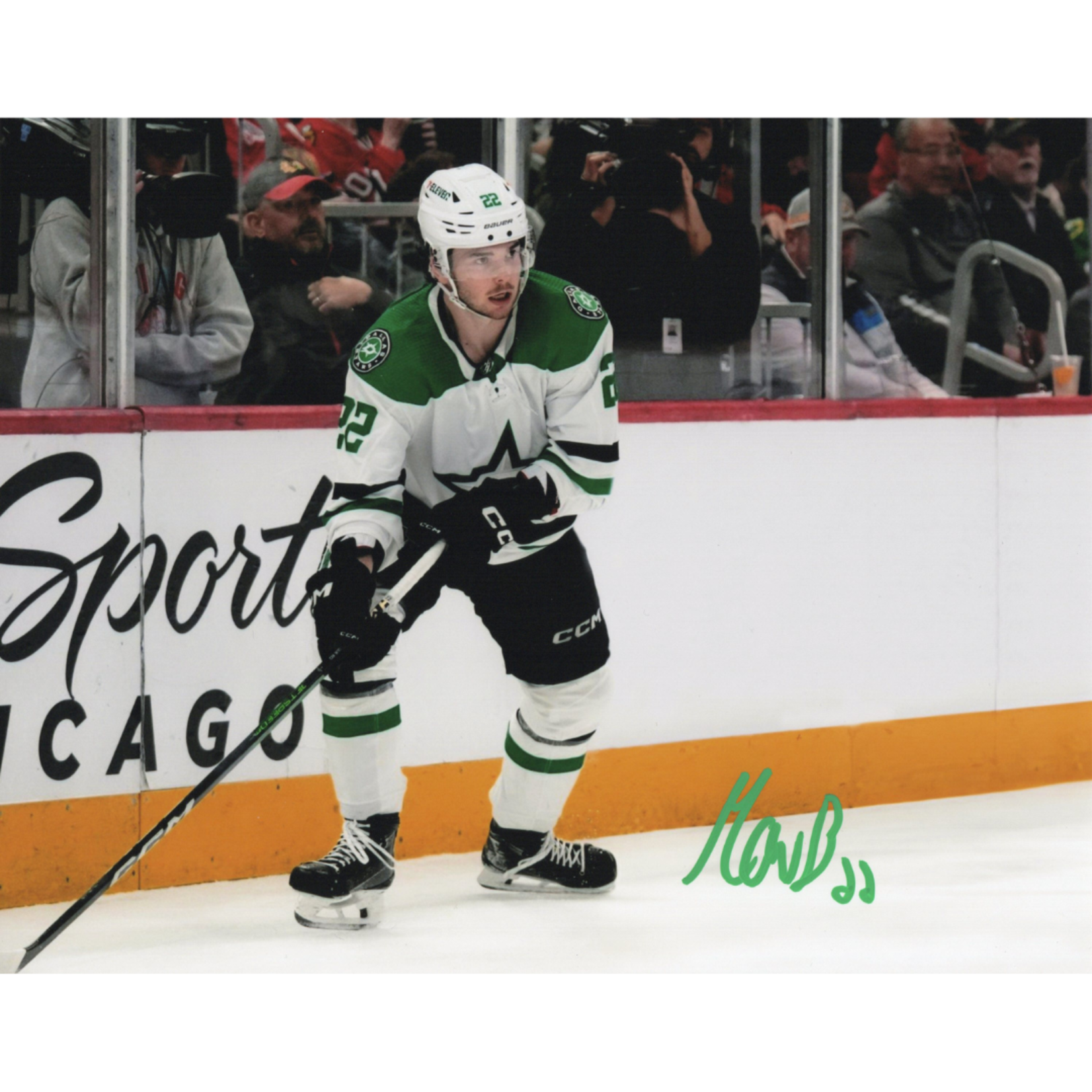 Photo Autographiée 8x10 - Mavrik Bourque B