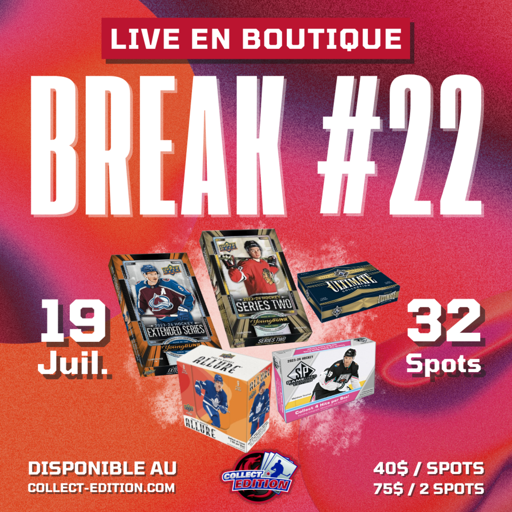 Breaks Live au Collect #22 (Mixer 5 Boîtes - Team Random)