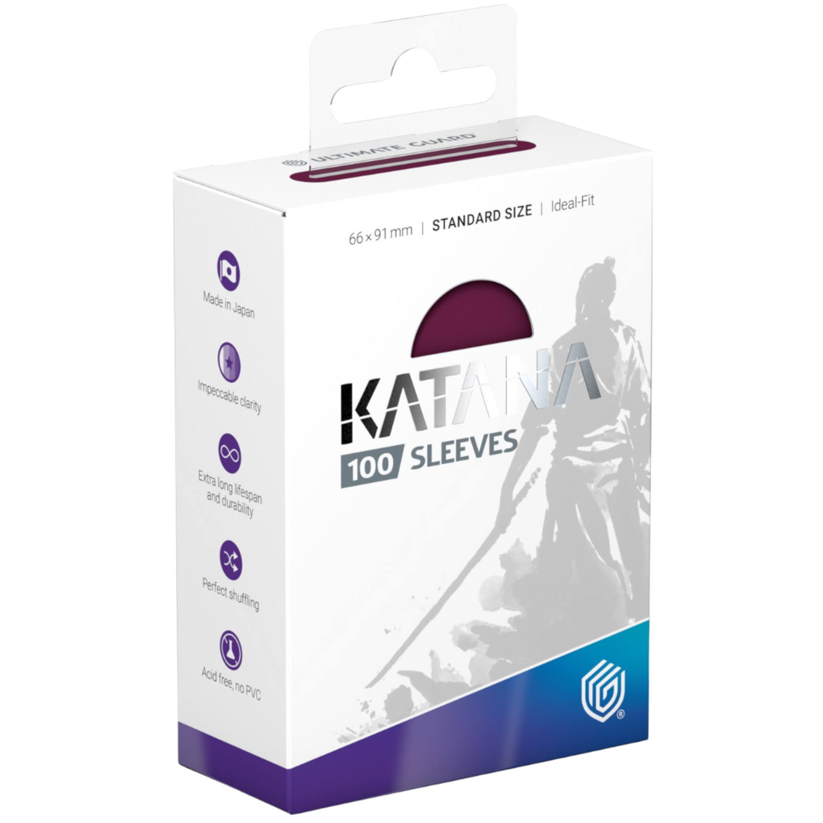 Ultimate Guard Sleeves Katana  - Radiant Plum (100)