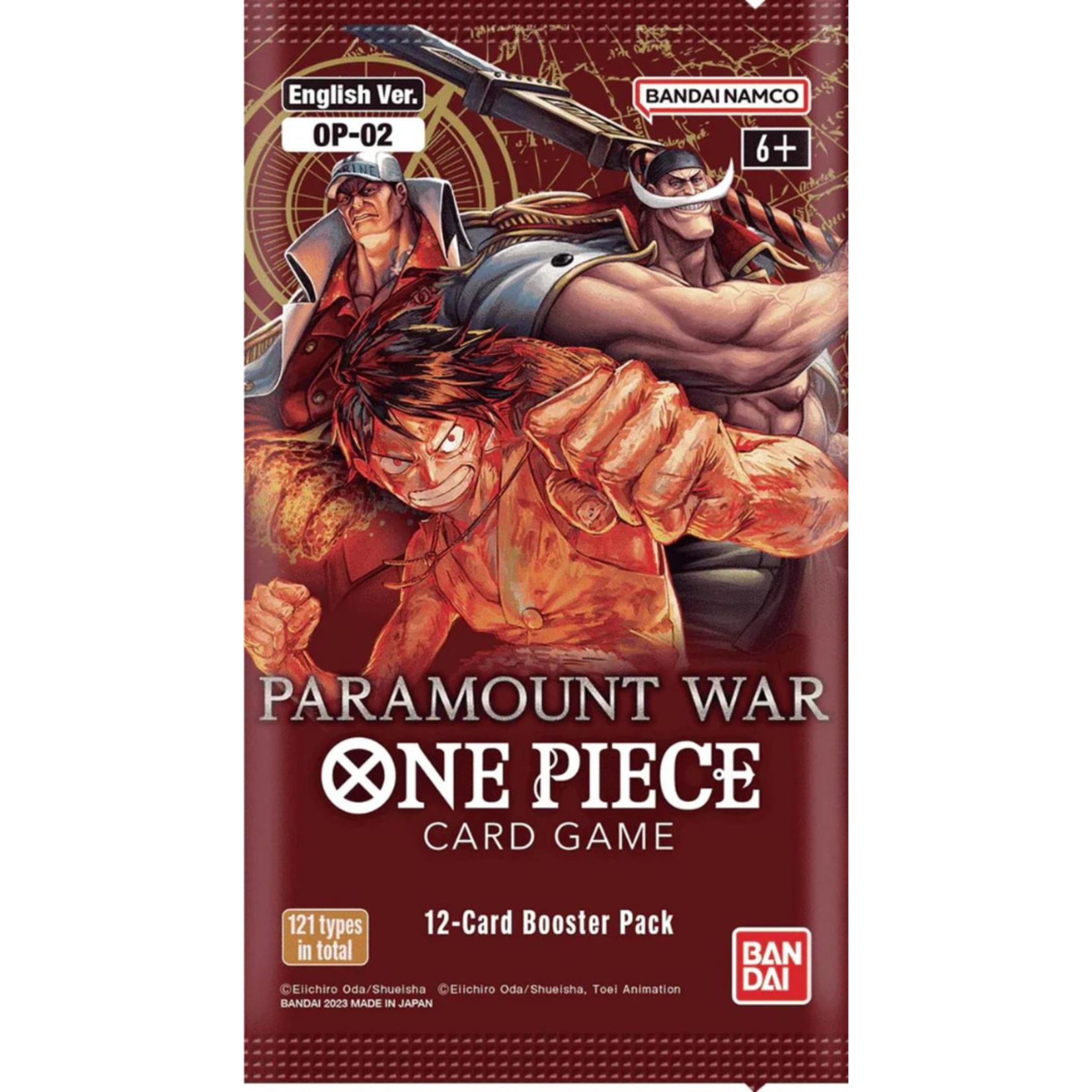 One Piece OP02 - Paramount War - Booster Pack