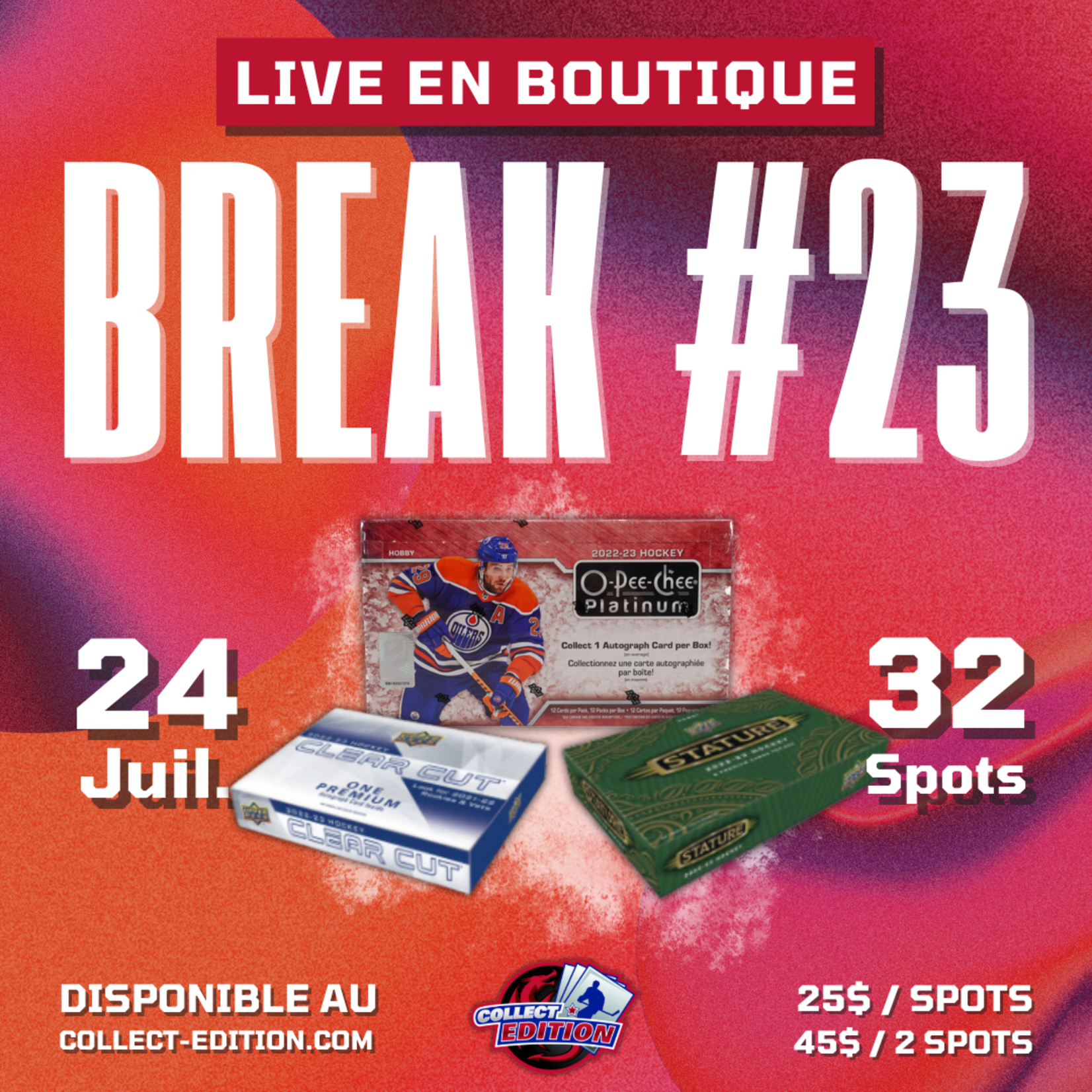 Breaks Live au Collect #23 (Mixer 3 Boîtes - Team Random)