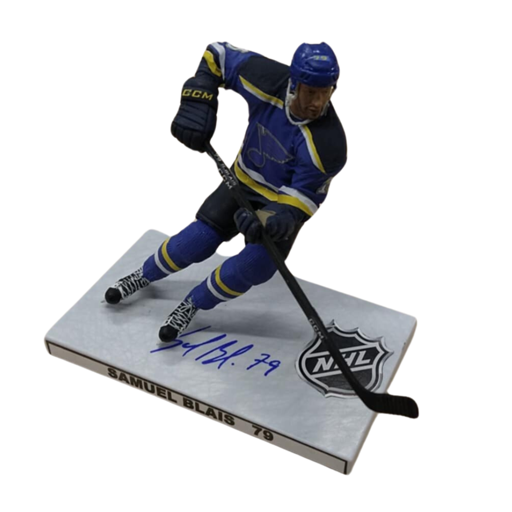 Figurine Hockey Custom 7" Autographiée - Samuel Blais - Modèle B