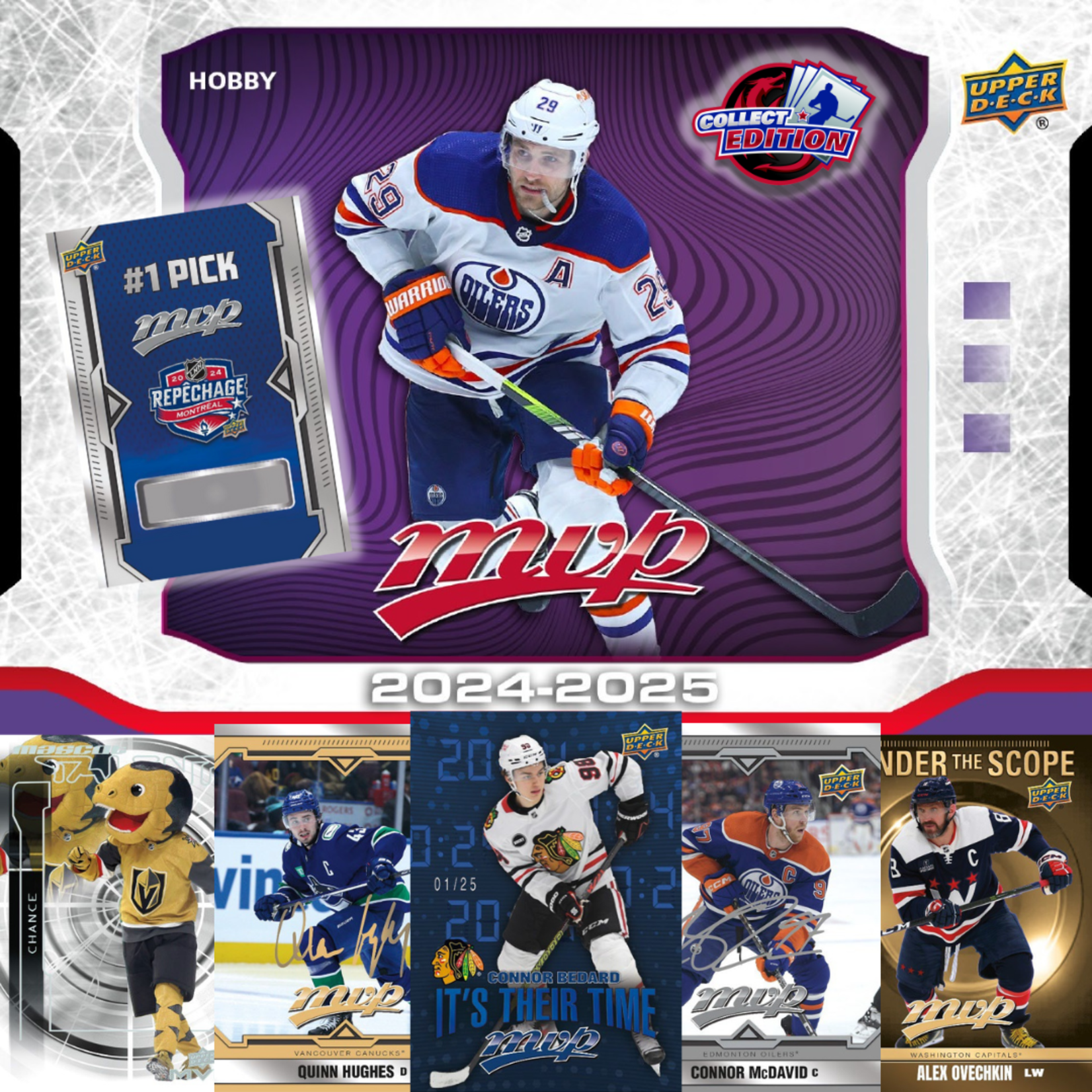 Upper Deck Demandez un Prix - Hockey 2024-25 MVP - Hobby Box (Pre-Order)