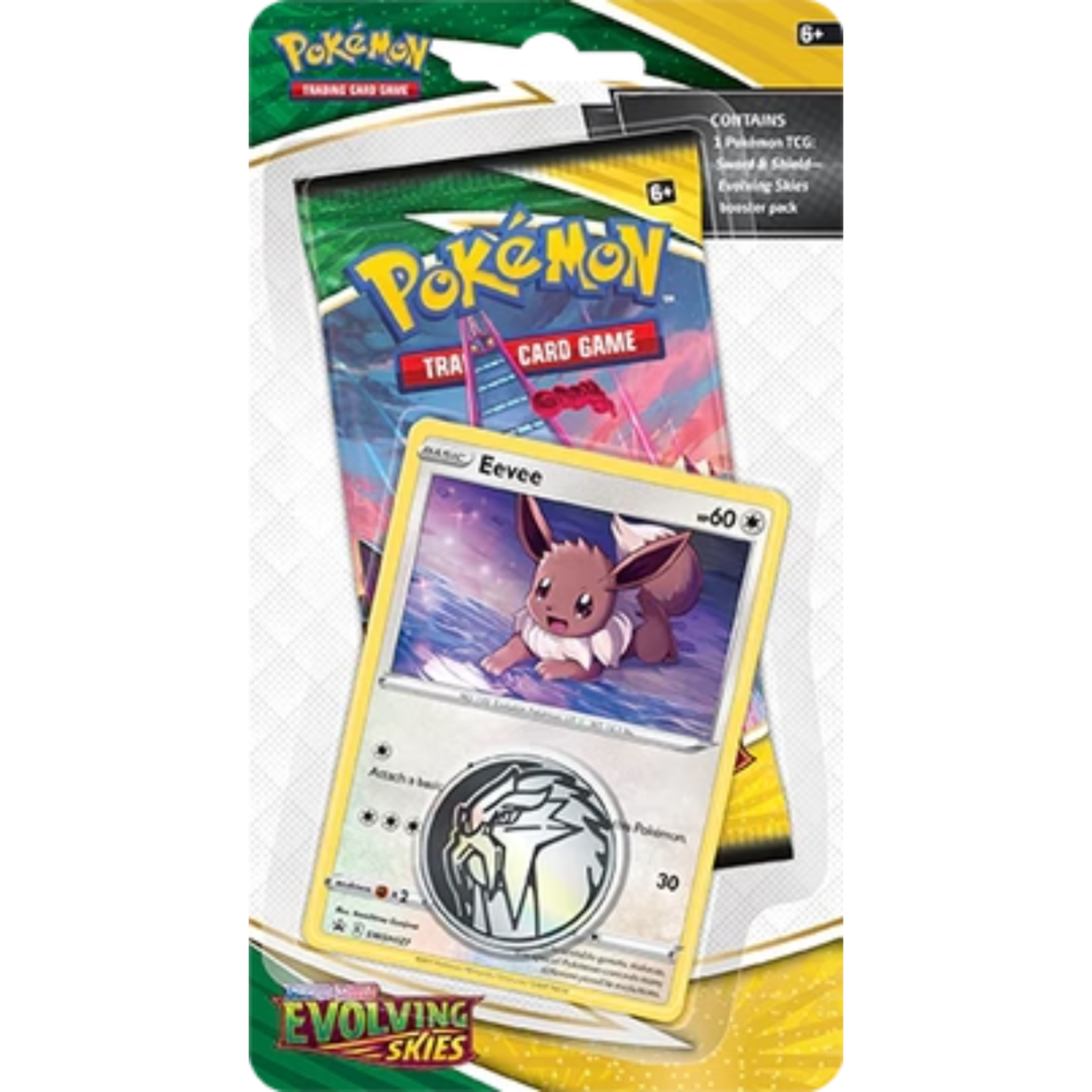 Pokemon SWSH7 - Evolving Skies - Checklane Blister Pack - Eevee