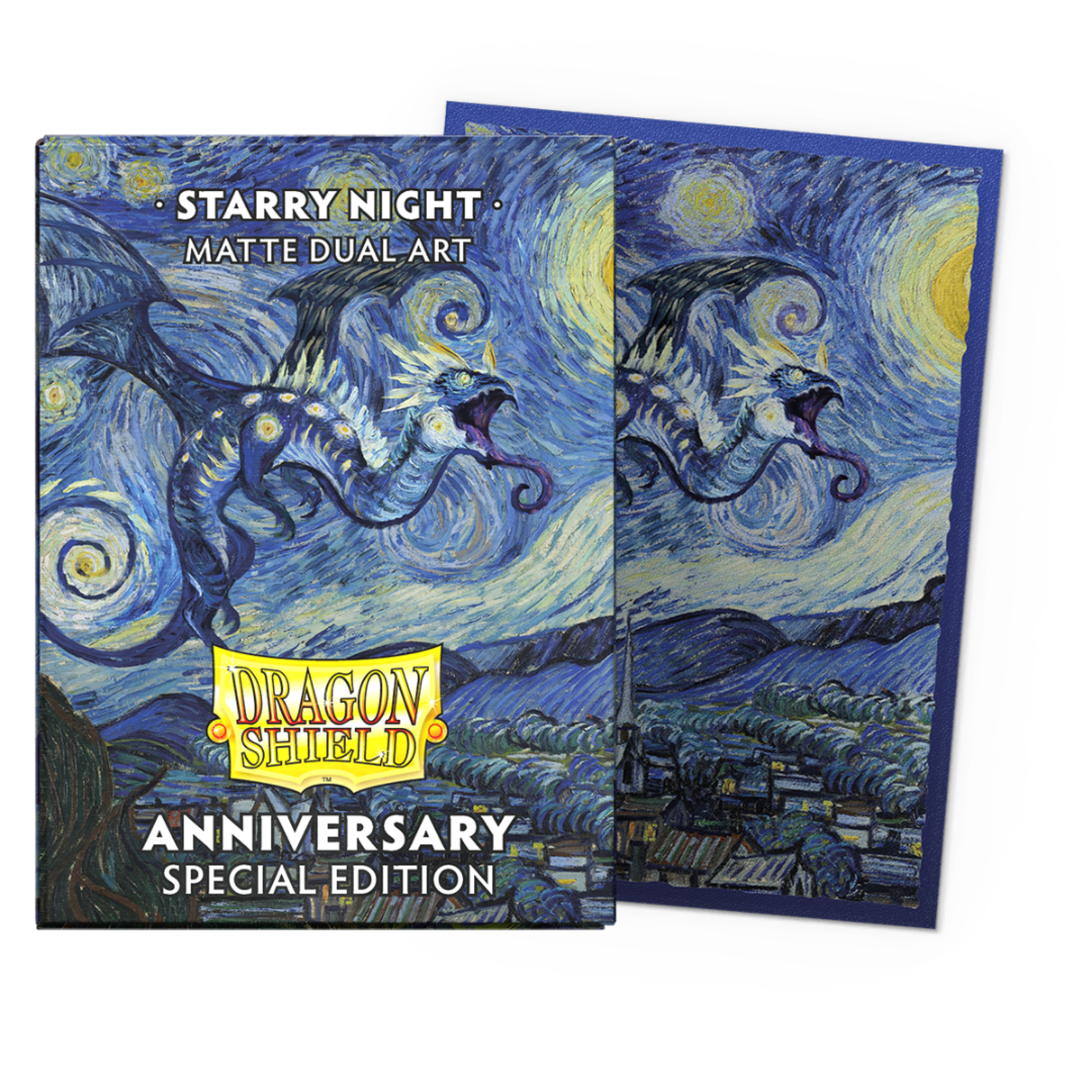Accessoires Sleeves Dragon Shield Dual Matte - Starry Night