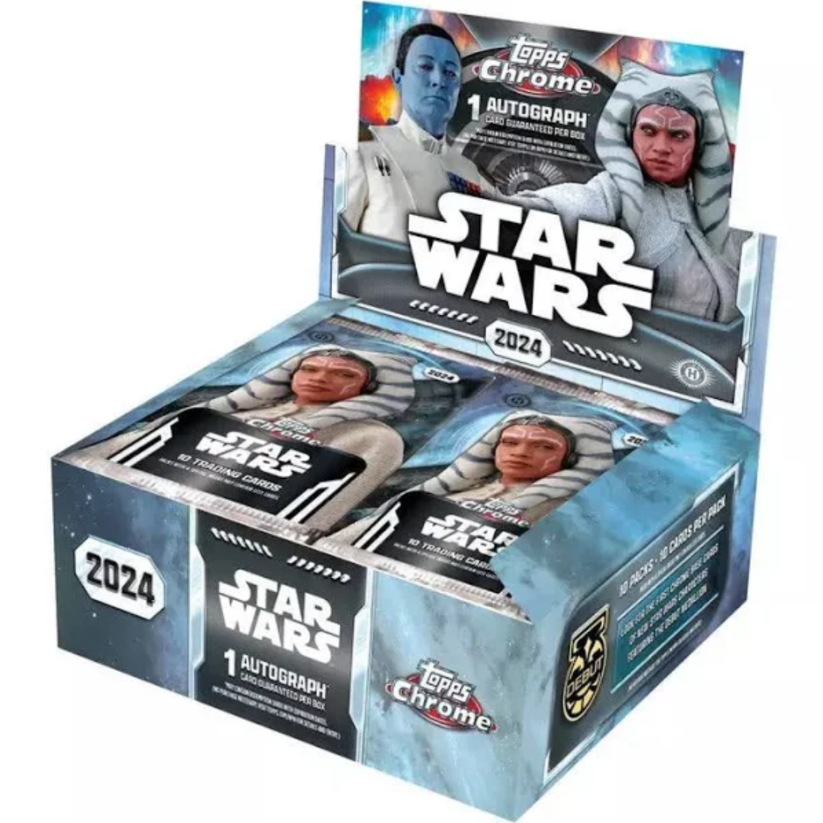 Topps Star Wars 2024 Chrome Hobby Box CollectEdition