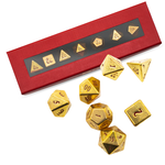 Ultra Pro Heavy Metal Dice - DnD 7-Die Set 50th Anniversary