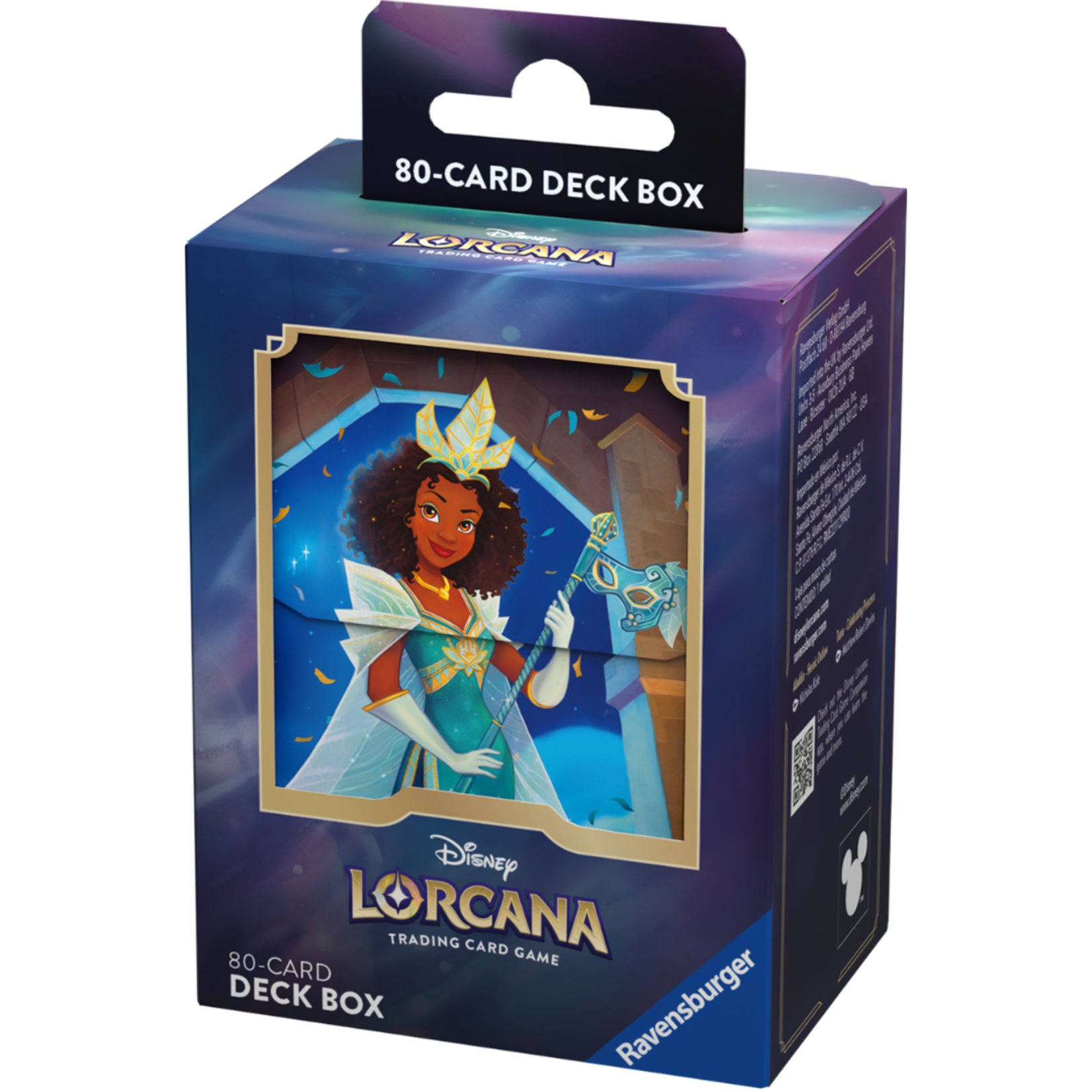 Deck Box Lorcana (80) - Shimmering Skies - Tiana