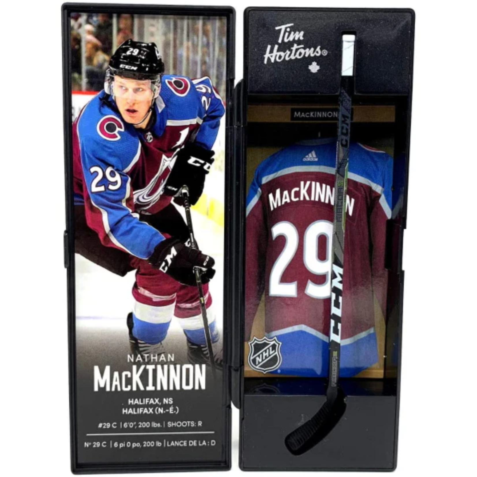 Hockey - 2019 Tim Hortons Collectable Sticks - Nathan MacKinnon