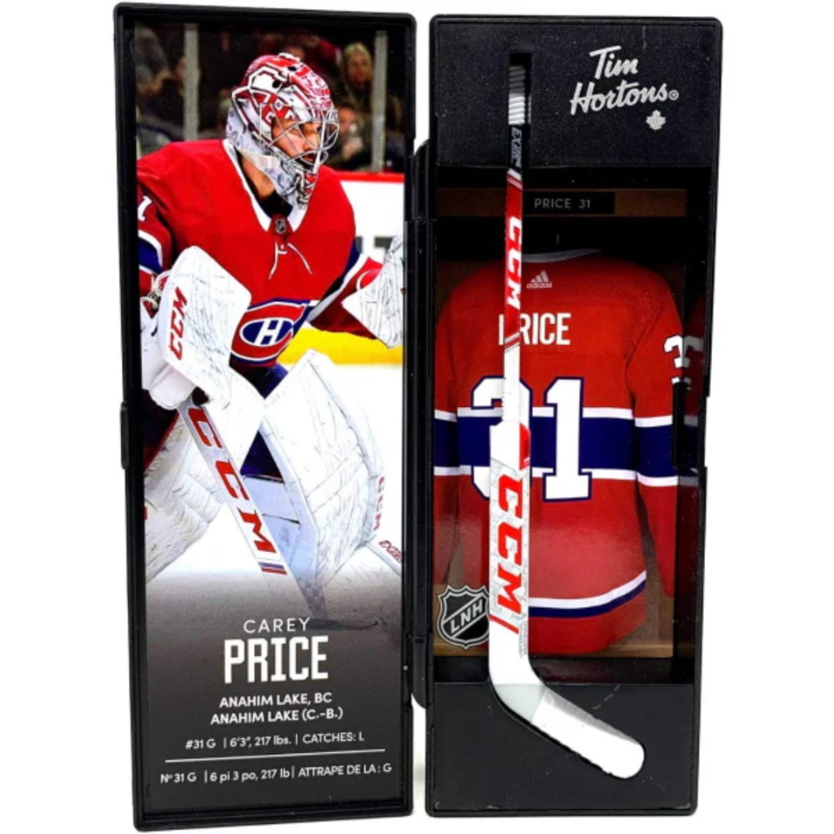 Hockey - 2019 Tim Hortons Collectable Sticks - Carey Price