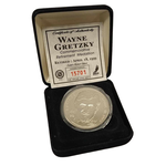 Highland Mint Wayne Gretzky Retirement Medallion w/COA